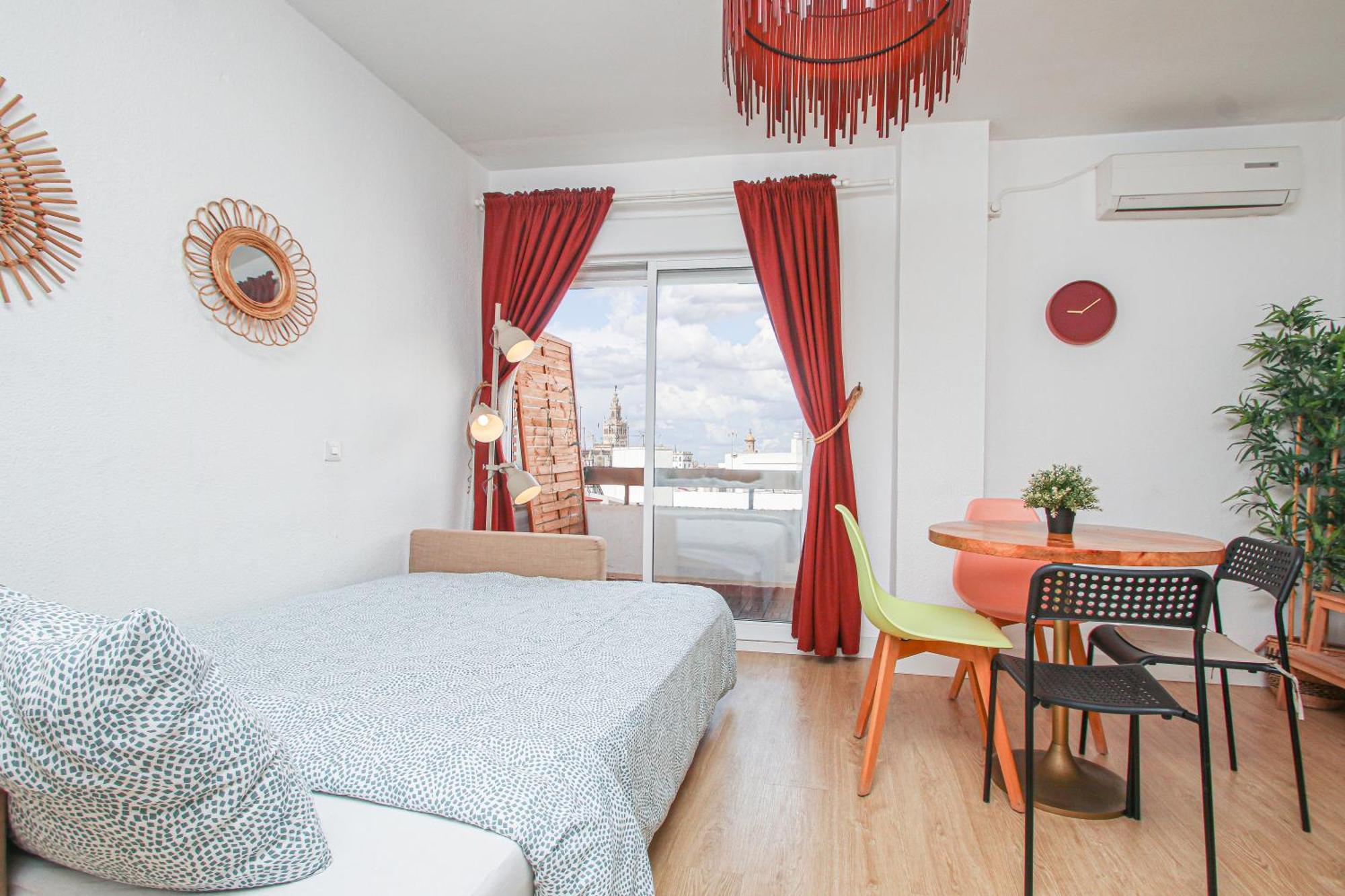 Stunning Apt W Views To Giralda - 15 Minutes Walk Seville Exterior photo