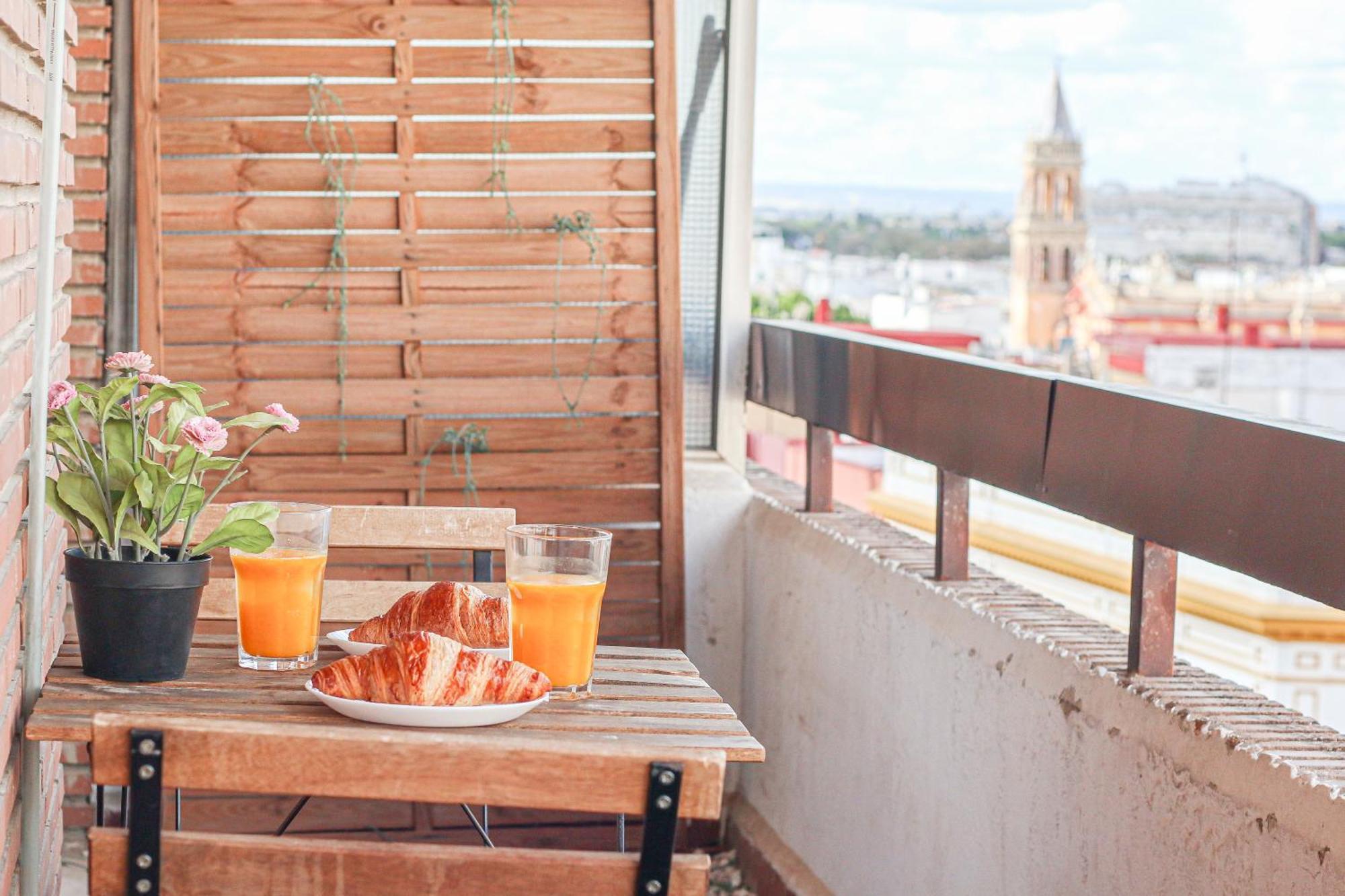 Stunning Apt W Views To Giralda - 15 Minutes Walk Seville Exterior photo